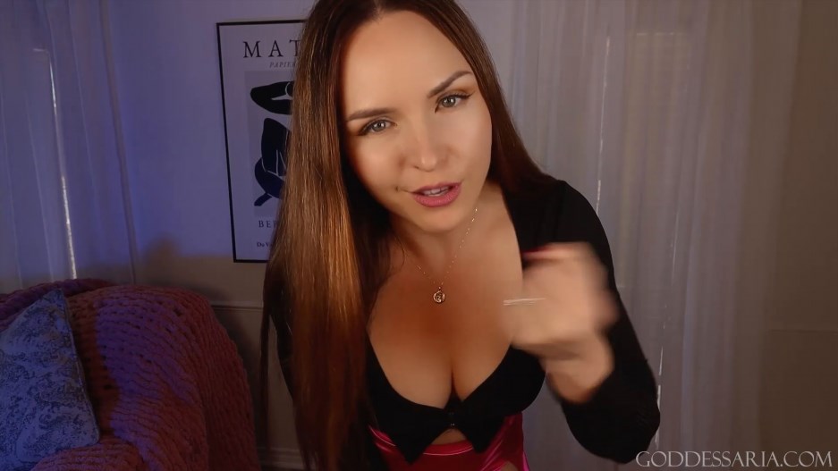 Goddess Aria Zahara – Precum Only JOI